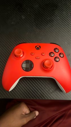 Red Xbox series s controller