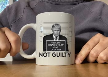 Trump Not Guilty 15oz Coffee Mug 