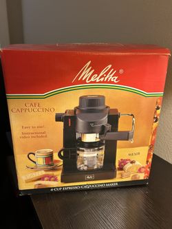 4-Cup Espresso/Cappuccino Maker