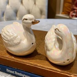 Swan Salt and Pepper Shakers