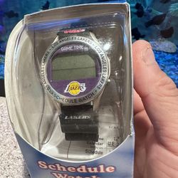 Watch  Nba Lakers Basketball Schedule Watch 2001 Vintage