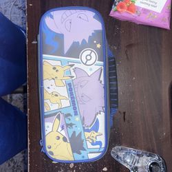 Pikachu And Gangar Nintendo Switch Case