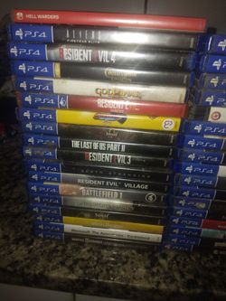 Nintendo switch game and PS4 games