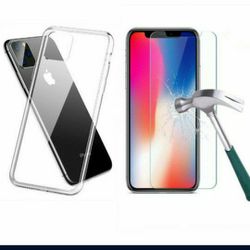 iPhone11 Pro Max Case + Glass Screen Protector