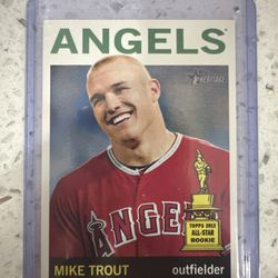 2012 Mike Trout All Star Rookie Cup 