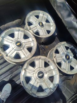 4 -  2013 Chevy Silverado  rims