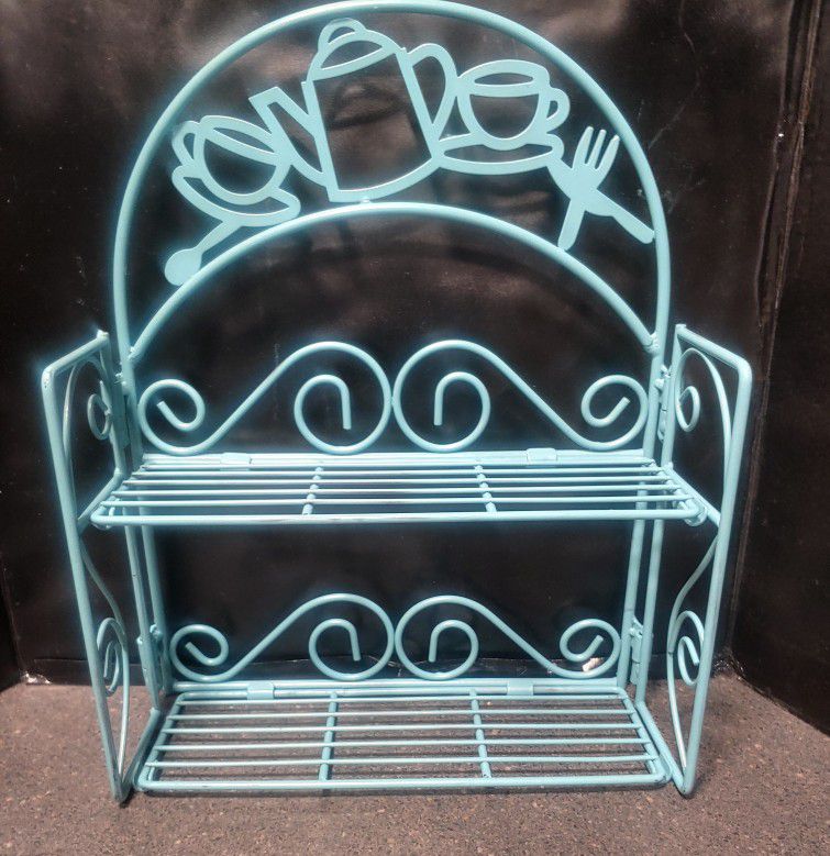 Small Iron collapsible Shelf