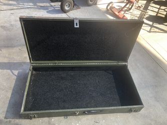 MILITARY BOX $150 44 Inches X 22.5 Inches  X 6.5 Inches 