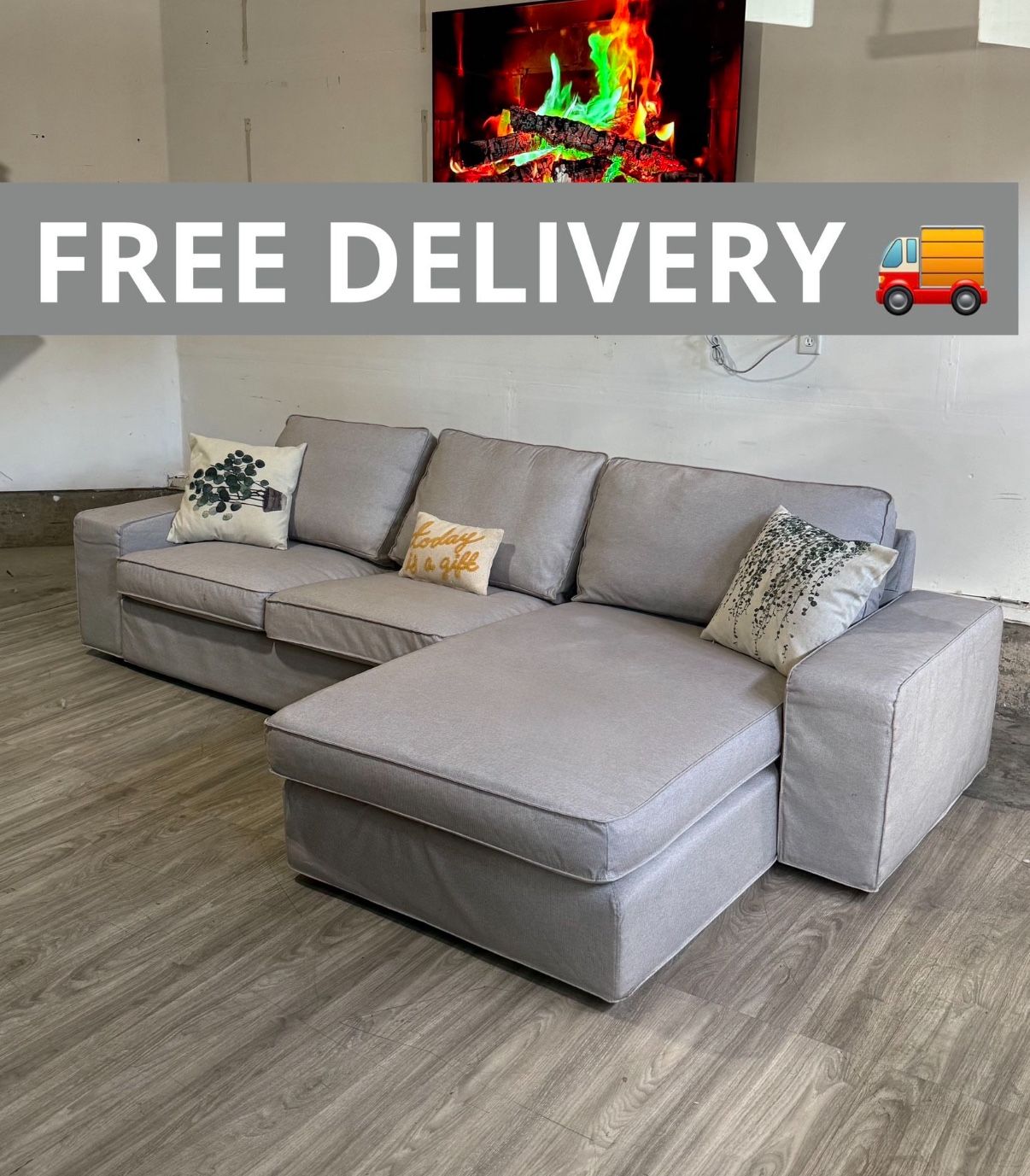 IKEA Sectional Couch ποΈ- FREE DELIVERY π