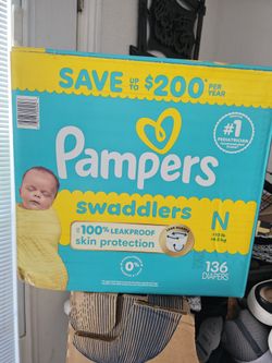 Pampers For New Born 136 Count