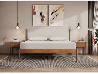 King size bed frame