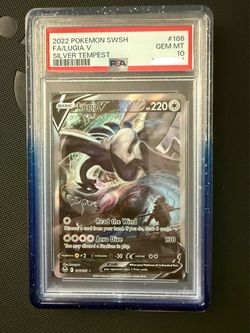 Lugia psa 10 SIR Silver Tempest Pokemon card w/guard