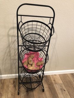 3 Tier Basket Stand