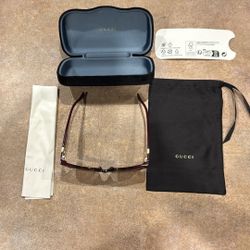 Gucci Square Two Tone Sunglasses  (GG1023S-003)