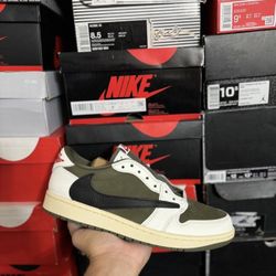 DS Jordan 1 Low Travis Scott Medium Olive size 11.5