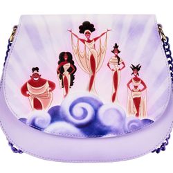 Loungefly Disney Hercules Muses Crossbody Bag