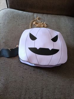 Purple pumpkin novelty handbag