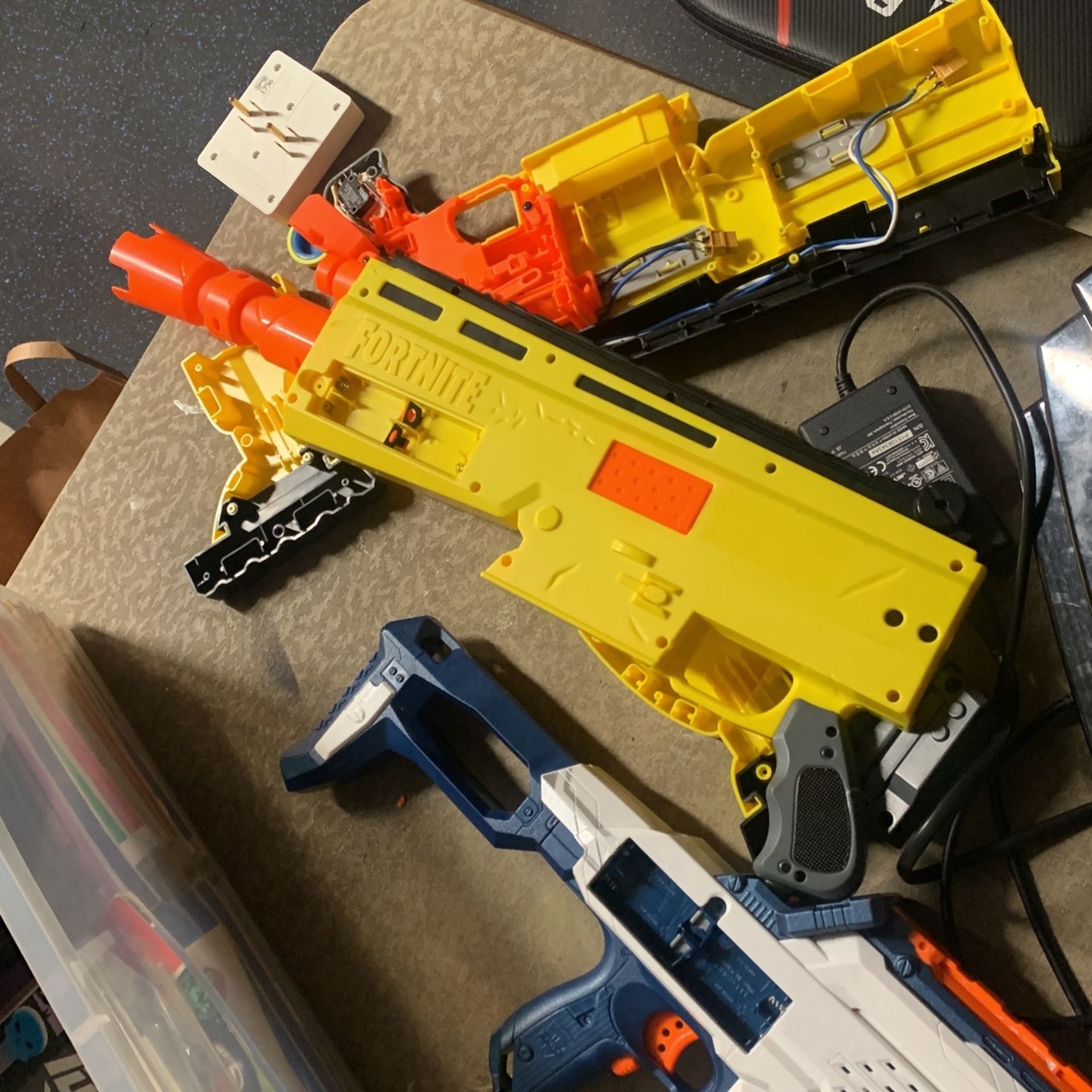 Fully Modified Nerf Fortnite Ar-l Blaster 150 FPS 3s Lipo (Not Included But Can Be +$)