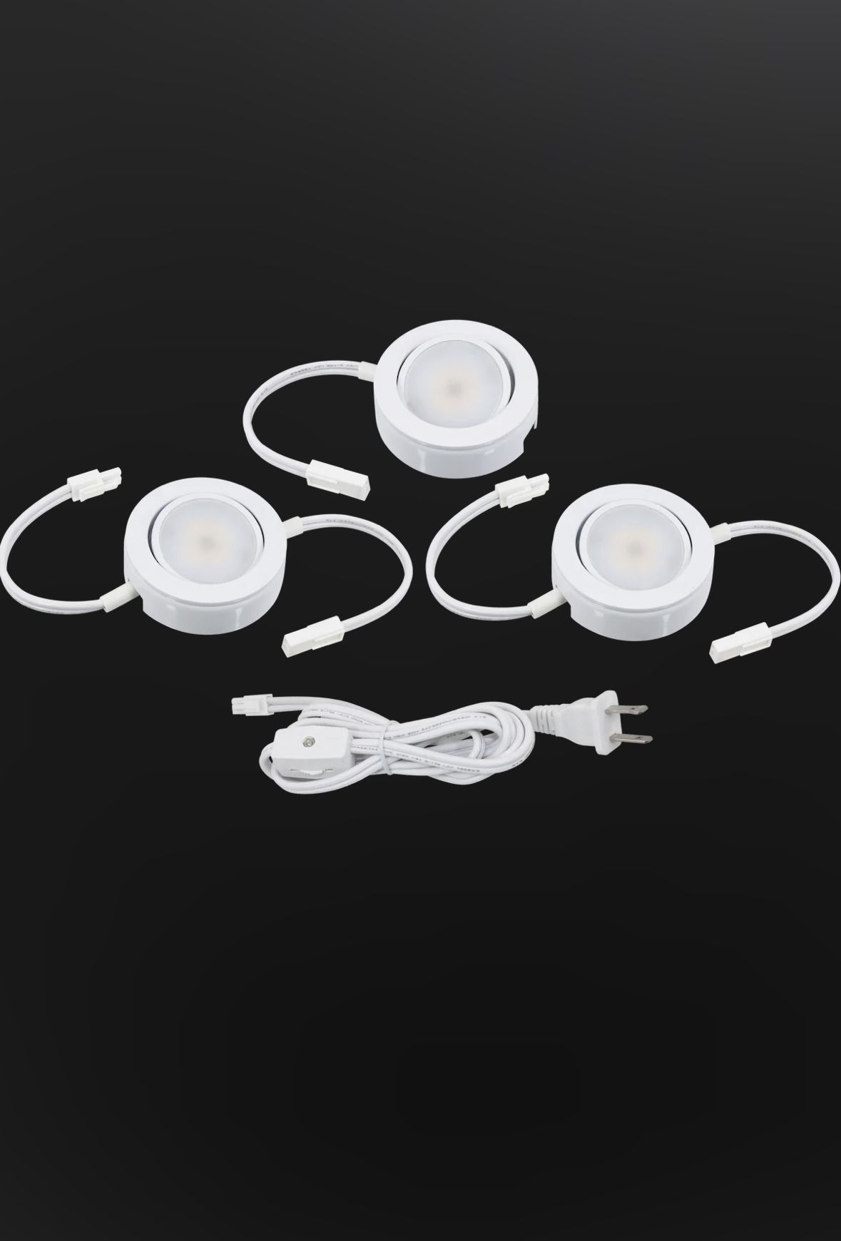 Puck Lights (3 Pack) Adjustable LED American Lighting