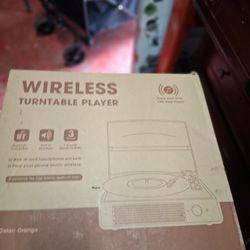 Wireless Turntable Player