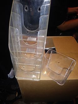 Brochure and business card racks