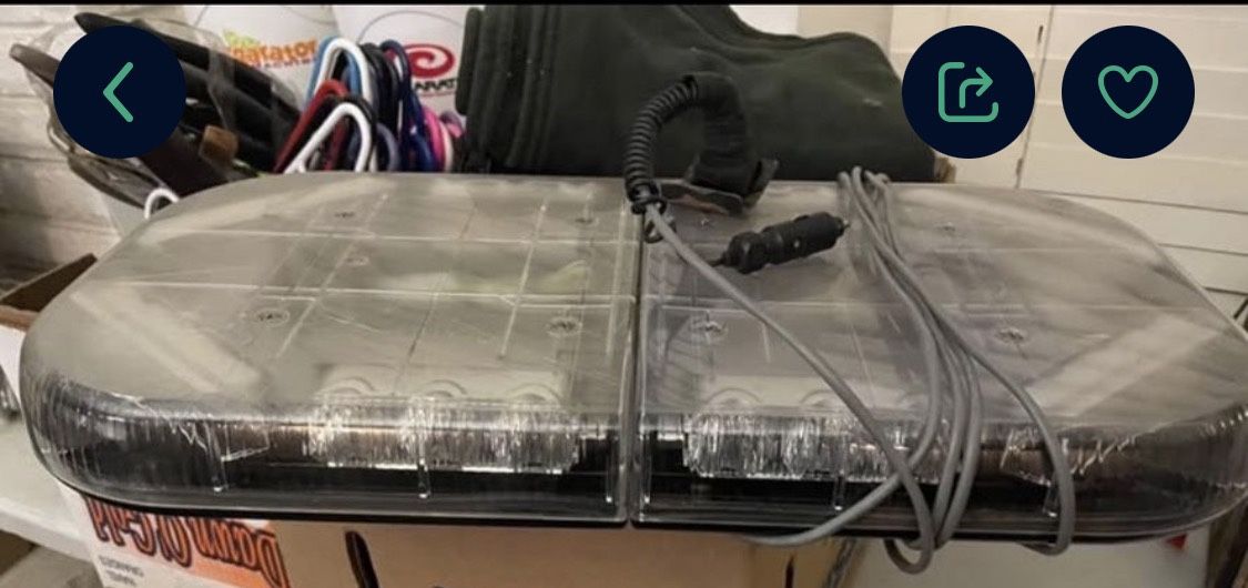 Wheelen Emergency Light Amber 