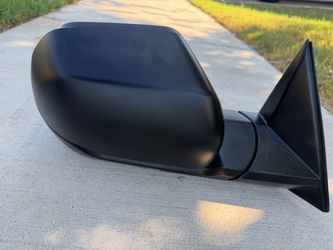 Passenger rear view mirror assembly