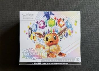 Pokemon TCG Prismatic Evolutions Elite Trainer Box ETB (New/Unopened)