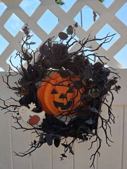 Halloween pumpkin 🎃 wreath
