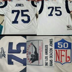 LA Rams Deacon Jones #75 jersey for Sale in Palmdale, CA - OfferUp