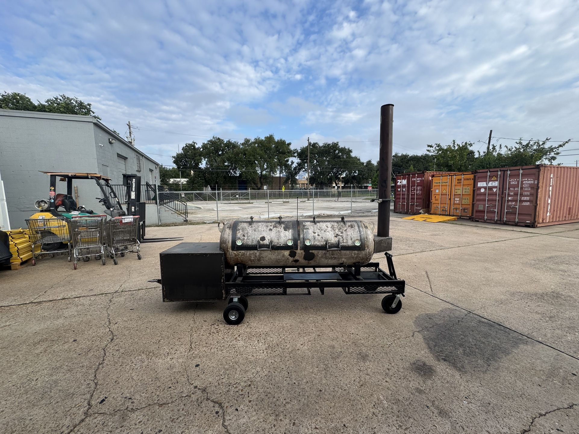 Huge BBQ Smoker