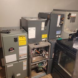 Furnace With A Coil- 