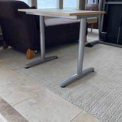 Wooden bench Grey metal Sturdy Students Desk