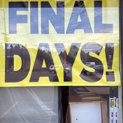 Going Out Of Business - Final 10 Days 