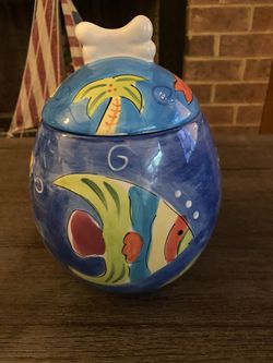 Hausenware Dog Treat Jar Designed by Sally Noll