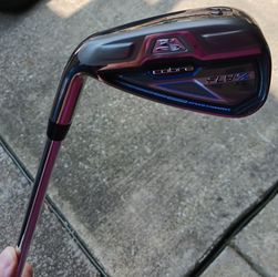 USED COBRA FLY-Z XL IRON "SPEED CHANEL" DESIGN LEFT "READ THE DESCRIPTION & ALL PHOTOS*
