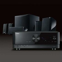 Yamaha YHT-5960U Home Theater System with 8K HDMI and MusicCast