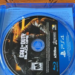 Call Of Duty Black Ops 6 For Ps4