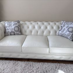 Beautiful White Sofa