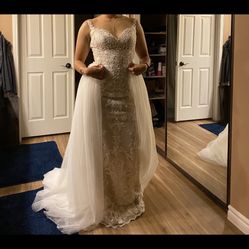 Davids Bridal Wedding Dress Size 6