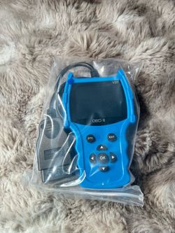 OBD V317 Diagnostic Scanner, Car Code Reader and Vehicle Health Inspection Tool (v317) - Blue