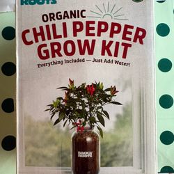 New In Box Organic Chili Pepper Grow Kit 