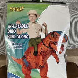 Inflatable Dino Ride-along