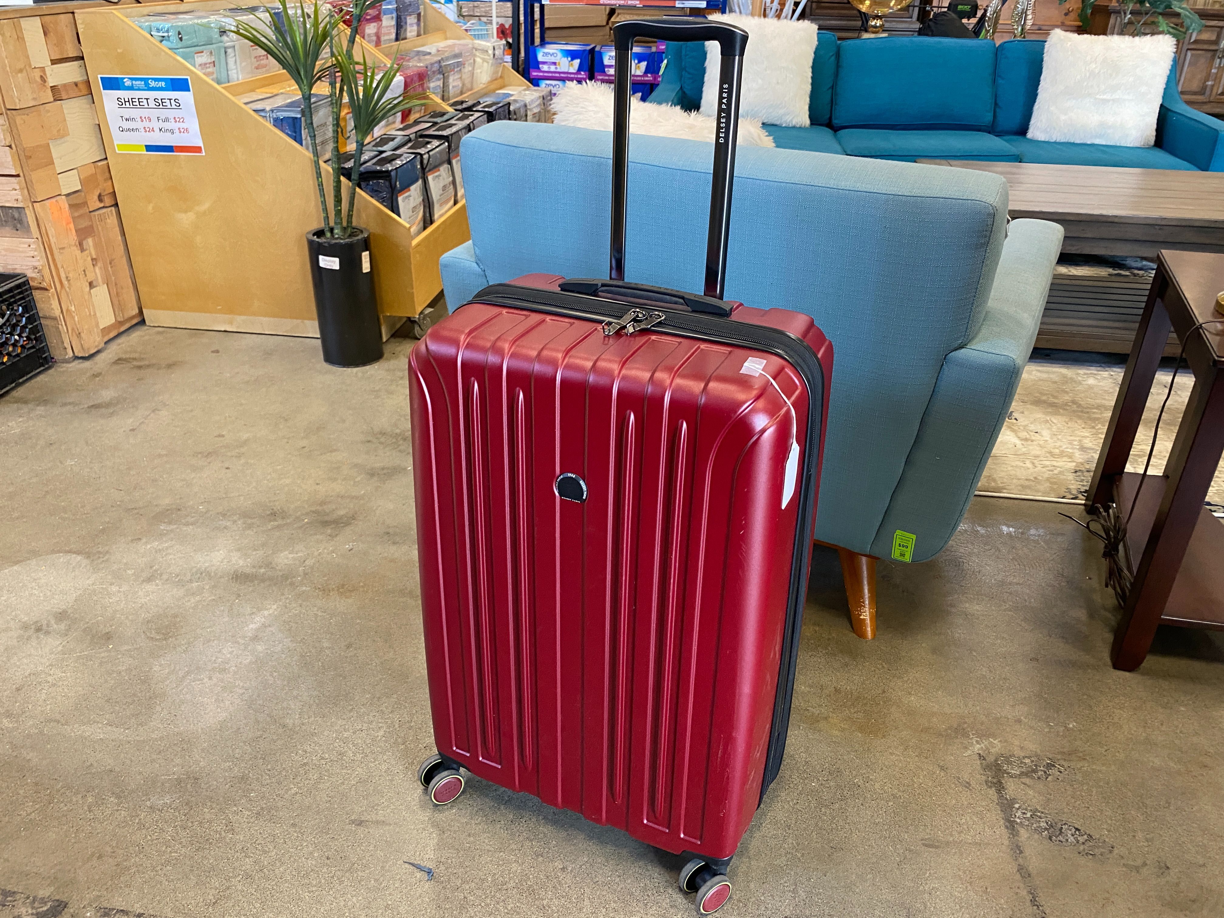 DELSEY PARIS Accelerate Vibrant Red Hardcase Luggage Set
