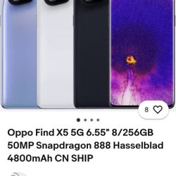 Oppo X5  Snap Dragon Hasselblad