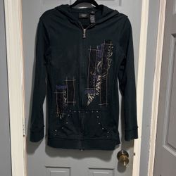 Ladies Harley Davison Zip sweatshirt size medium