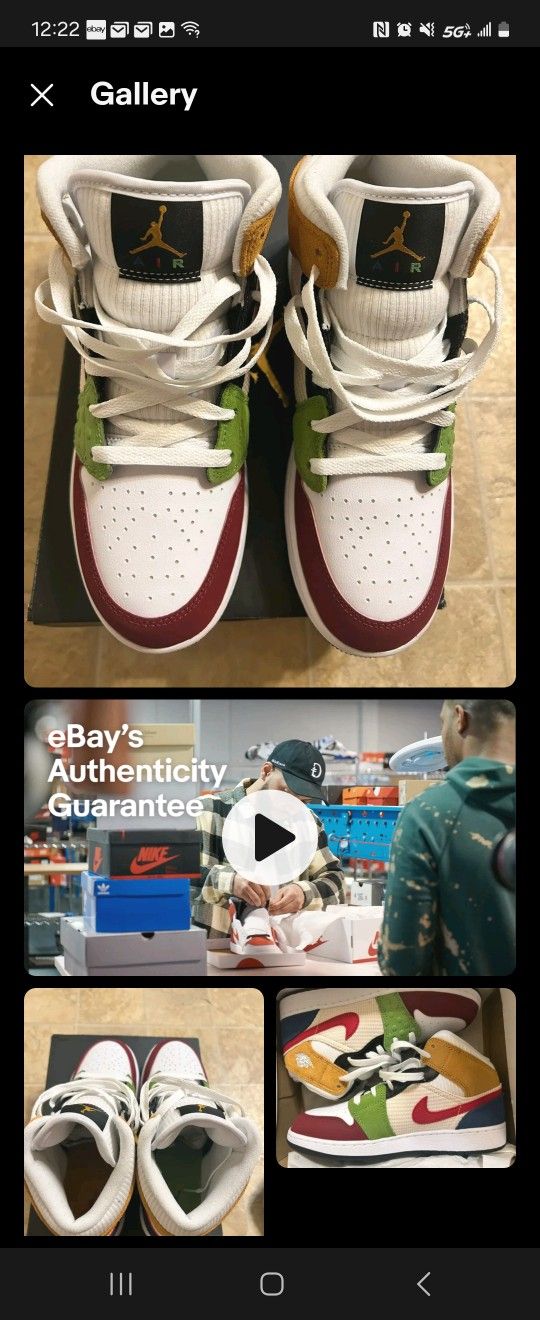 Air Jordan 1 Mid SE GS 