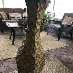 Huge Metal Vase