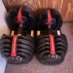 BowFlex - SelectTech 552 Adjustable Dumbbells - Black