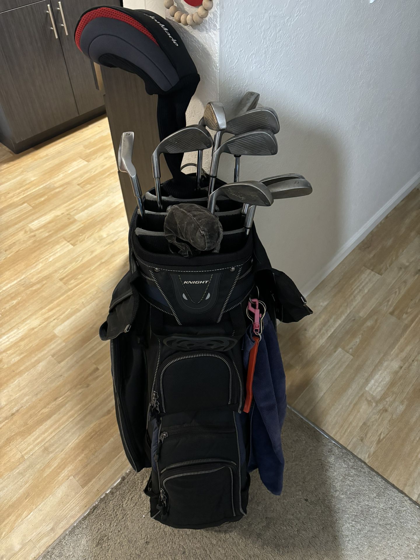 Golf Clubs + Bag + Balls